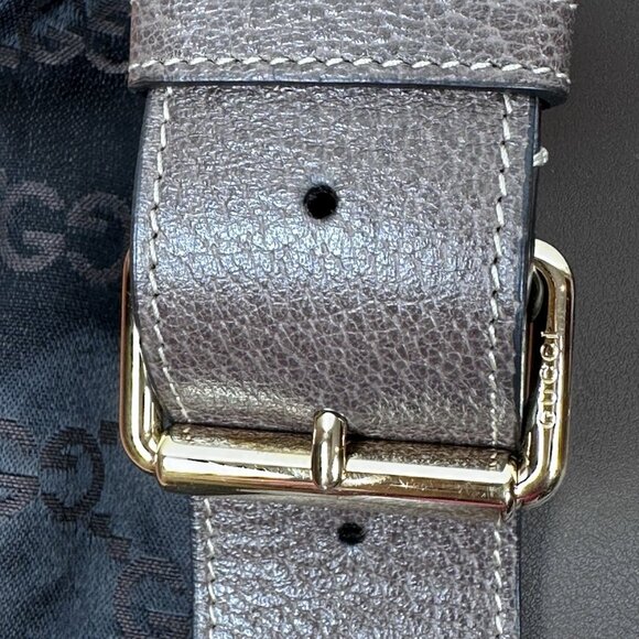 GUCCI Ophidia GG Supreme Sherry Line PVC Waist Pouch Bum Bag Beige - Picture 4 of 7